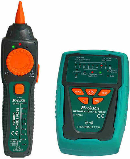 Proskit MT-7028 Тестер на кабели за мрежа Дигитален