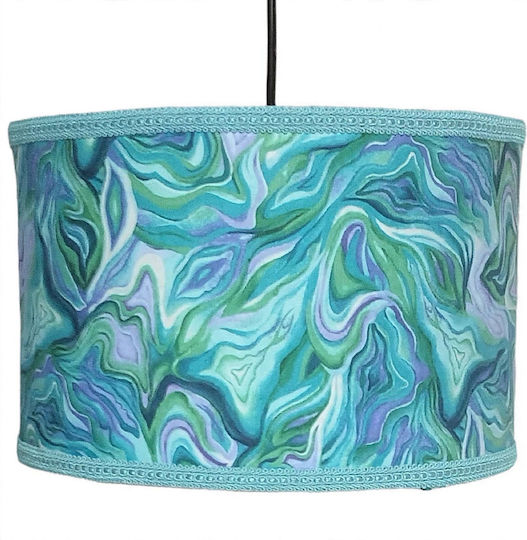 Diesel Wave Dimensions Hanging Ceiling Light with E27 Socket 35x20cm