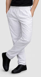 Axon Safety Pantaloni Sugar de bucătar Unisex Albi Axon 004917-white Axon Safety Pantaloni Sugar de bucătar Unisex Albi Axon 004917-white