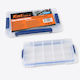 Werkzeugkoffer-Organisatoren 15 Schlitze Transparente 17.4x10cm