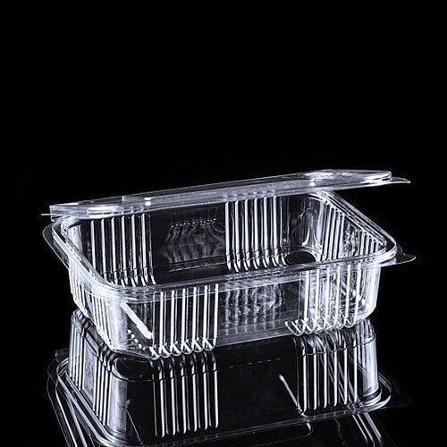 Lux Plast Parallelepiped-Behälter 1800gr 50Stück 1-74191