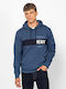 Herren Sweatshirt mit Kapuze Dunkelblau