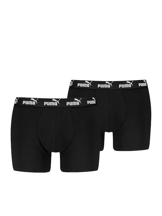PUMA Basic Ανδρικά Μποξεράκια Black 2Pack