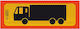 3M Reflektor Selbstklebendes 'Dreiseiten-LKW' 50x20cm 3μ 003221-212