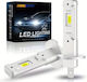 H1 Led Φωτα Led Canbus 2τεμ 80w 18000 Lm 6500k