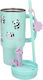 Kids Cup Penfection To Go Cup Metal Turquoise 470ml