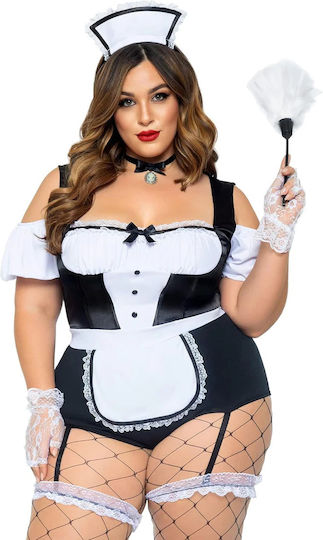 Plus Size Στολή French Maid 3xl/4xl Leg Avenue Frenchie