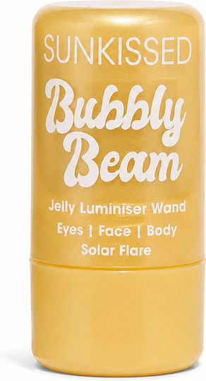 Sunkissed Bubbly Beam Solar Flare Gelee Luminiser Stift 8g Strahlender Glanz Augen Gesicht & Körper