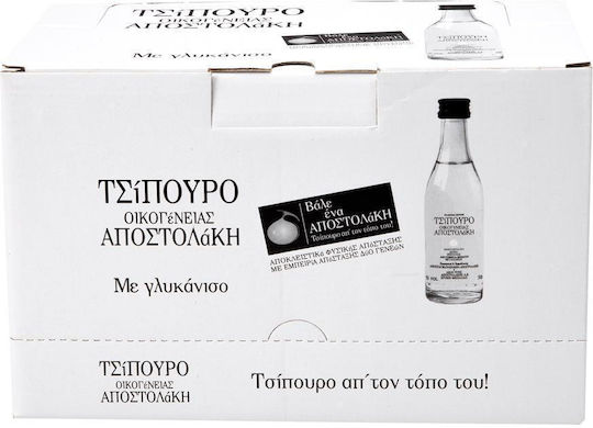 Ktima Apostolaki Tsipouro with Anise 50ml 24pcs