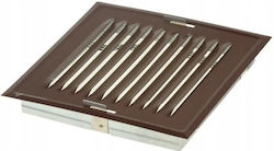 AirRoxy Vent Louver 14x14cm Square with Sieve