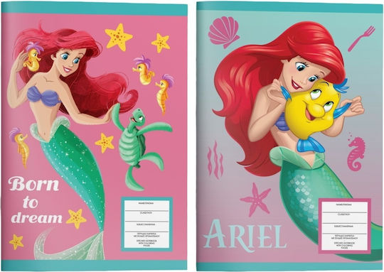 Διακάκης Τετράδιο Ριγέ Β5 40 Φύλλων Ariel (Διάφορα Σχέδια)