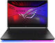 Asus Rog Strix Scar 18 G835LXG-TQ525X 18" UHD 240Hz (Ultra 9-290HX/64GB/2TB SSD + 2TB SSD/GeForce RTX 5090/W11 Pro) With ROG backpack & Gaming Mouse Off Black (US Keyboard)