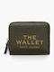 Small Leather Women's Wallet Green