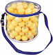 Athlopaidia Bag Ping Pong Balls 100 Pieces Orange 012.6100