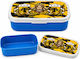 Digital Place Digital Place Kinderlebensmittelbehälter Kunststoff Kinderspeisebehälter 18 x 13 x 6cm