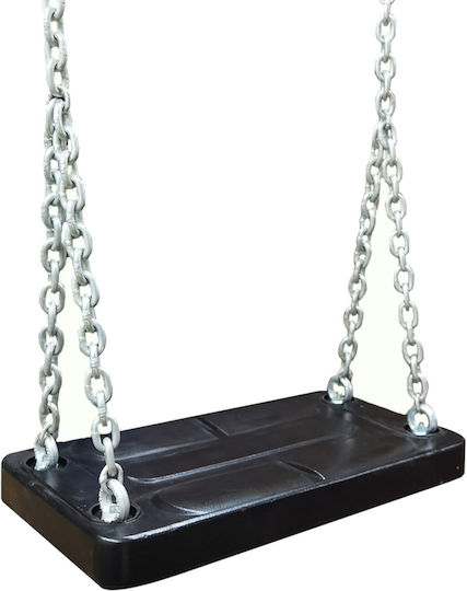 Hanging Swing for Professional Use Metal for 3+ Years Black