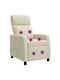 Relax Sessel Massage Beige 66x95x100cm