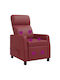 Πολυθρόνα Relax Massage Κόκκινο 66x95x100cm