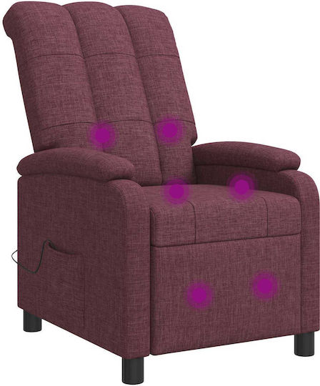 Relax Massage Purple Armchair 66x95x100cm