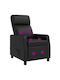 Πολυθρόνα Relax Massage Μαύρο 66x95x100cm