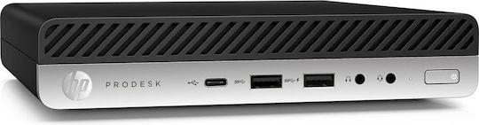 HP ProDesk 600 G4 MP Мини компютър (Core i5-8500T/8GB DDR4/256GB SSD/W11 Pro)