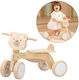 Viga Toys Kinder Balancefahrrad Braun