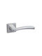 Convex Buton Ușa Din Față Cu Rosette Pereche Crom Mat 1145RAY5S24S24