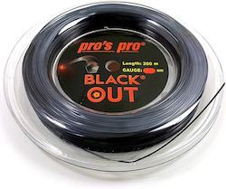 Pro's Pro Χορδή Τένις Μαύρη Φ1.24mm