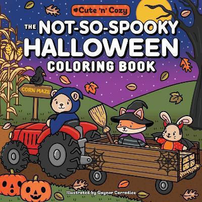 Nicht-so-gruselige Halloween-Malbücher Adams Media Corporation