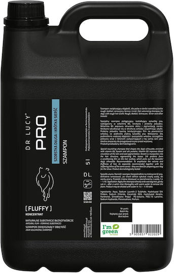 Dr Lucy Pro Fluffy Raues Fell Hundeshampoo 5l