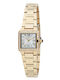 U.S. Polo Assn. Women's Watch Battery with Silver Stainless Steel Bracelet