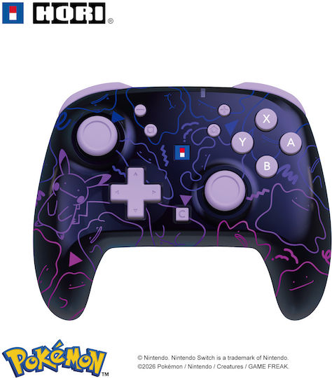 Hori Ditto Безжичен Gamepad за Switch 2 Лилав