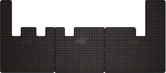 Covorașe Auto Din Cauciuc Ford Transit Custom Van Rândul 2 2012-2021 Negri Fixați