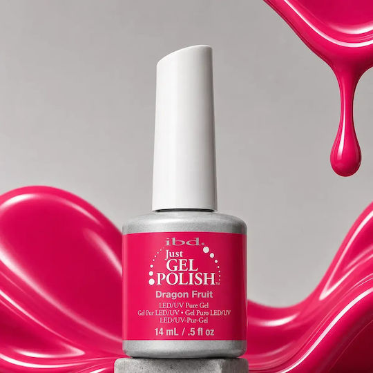 IBD Ημιμόνιμο Βερνίκι Νυχιών Dragon Fruit 14ml