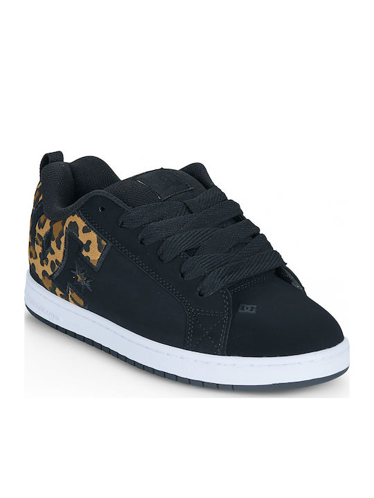 Court Graffik Sneakers pentru femei Negre