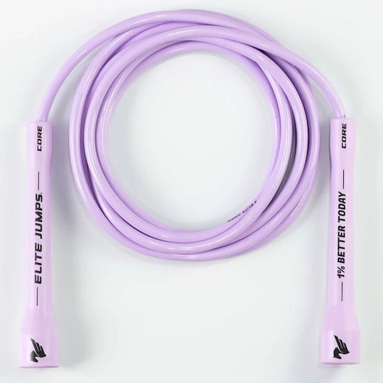 1% Better Today 6mm Pvc Jump Rope Pastel Purple Elite Jumps