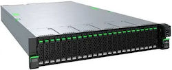 Fujitsu Primergy RX2540 M6 Xeon Argintiu 4314 16GB DDR4 16xSFF Fără 900W Fără Sistem De Operare