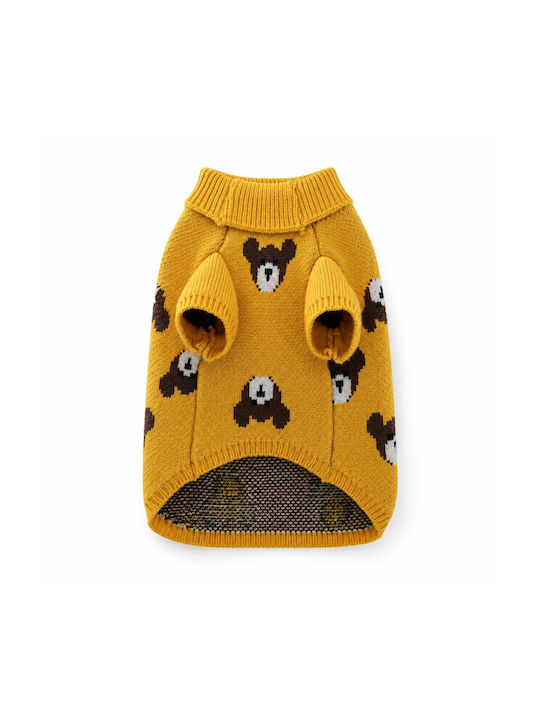 Pulover Tricotat Pentru Câini Mici Model Ursuleț Teddy Pulover Tricotat Pentru Câini Mici Model Ursuleț Teddy