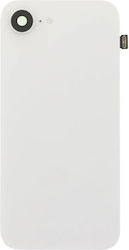 iPhone 16 Original Genuine From Apple Battery Door + Back Camera Lens Bezel Metal Plate + Wireless Charger Chip + Flash Light E White iPhone 16 Original Genuine From Apple Battery Door + Back Camera Lens Bezel Metal Plate + Wireless Charger Chip + Flash Light E White