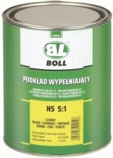 Υπόστρωμα Πλήρωσης 800ml Hs 5:1 Μαύρο Boll
