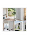 Joydeco Joydeco Verdunkelungsvorhang Für Fenster Mit Grommets Grau 132x158cm