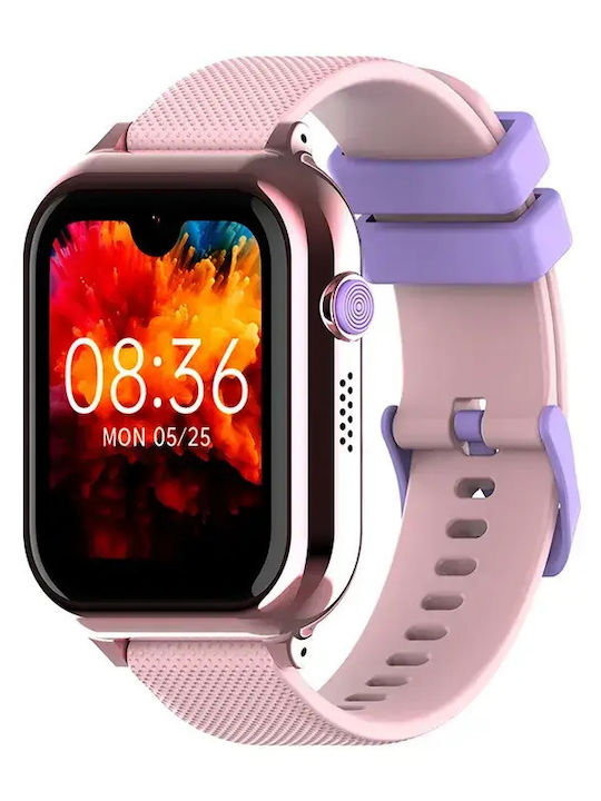 Nubki Детски Smartwatch с GPS и Камера Розов
