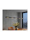 Luma Adjustable Black LED Ceiling Light with Warm White Light