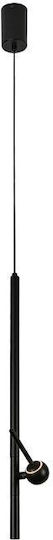 Luma Black LED Pendant Ceiling Light with Warm White Light