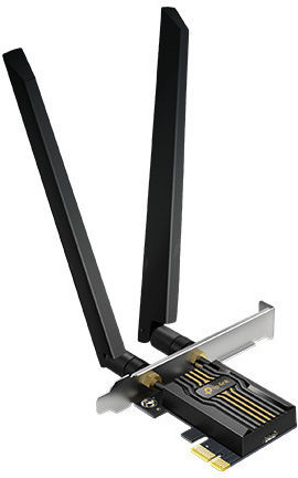 Adaptor PCI-e Bluetooth 5.4 Wi-fi 7 BE9300 Tri-band 2 Antene de înaltă performanță TP-Link Archer TBE552E