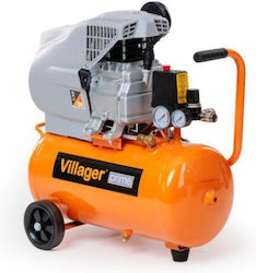 Villager VAT-24L-PRIME Κομπρεσέρ Αέρος 2hp / 24lt