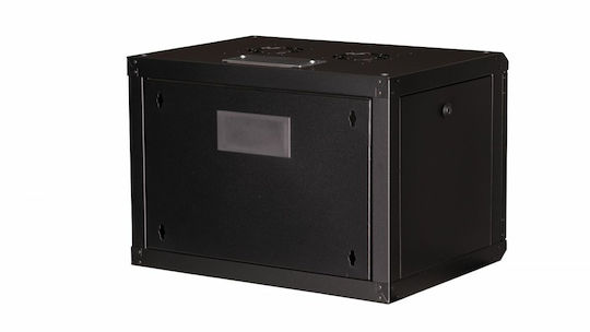 Equip Cabină Montată Pe Perete Pentru Rack 19U 60x45cm Neagră EPM-07-6045-B-CBAA