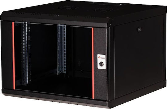 Equip Wall Mounted Rack Cabinet 19U 60x60cm Black EPM-07-6060-B-CBAA