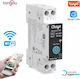 Tongou KWh Kilowatt Meter for Electrical Panel Rail Single-Phase Wi-Fi Tuya TO-Q-SY1-JWT-32A-CH