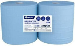 Merida Professionelle Reinigungspapiere 157m Blaue 2er Packung UTN001